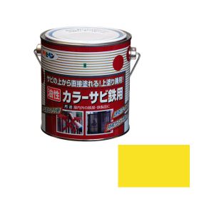 アサヒペン アサヒペン カラーサビ鉄用 0.7L 黄色