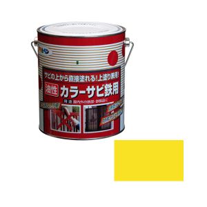 アサヒペン アサヒペン カラーサビ鉄用 1.6L 黄色