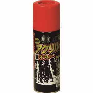 アサヒペン アサヒペン 605146 BIGPRO アクリルスプレー 300ML 赤