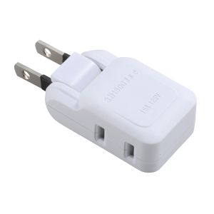 オーム電機 OHM オーム電機 HS-A1414W マイクロタップ 2個口 00-1414