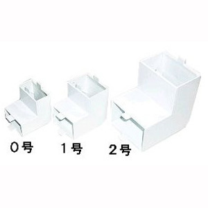 オーム電機 OHM オーム電機 ダクト用入・出隅 0号 DZ-KD10W 00-4165