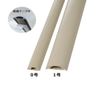 オーム電機 OHM オーム電機 テープ付きプロテクター 0号 ベージュ 1m×1本 DZ-PTT0/BE 00-4602