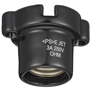 オーム電機 OHM オーム電機 OHM HS-L26ZR-K 磁器レセプタクル E26用ブラック