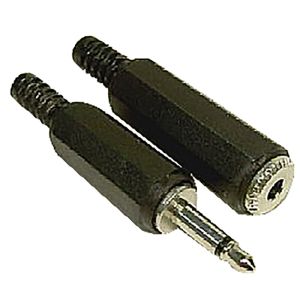 オーム電機 OHM オーム電機 補修用 3.5φ モノラルミニプラグ/ミニジャックセット 01-2666 AP-2666