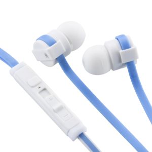 オーム電機 OHM オーム電機 AudioComm ステレオイヤホン リモコン付 ブルー 03-0379 HP-B16Z-A