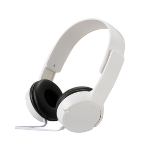 オーム電機 OHM オーム電機 HP-H125N-W AudioComm ステレオヘッドホンH125 ホワイト 03-2280