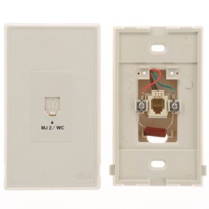 オーム電機 OHM オーム電機 TP-2214 埋込型モジュラージャック 05-2214