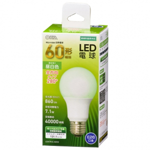オーム電機 OHM オーム電機 LDA7N-G AG52 LED電球 A E26 7.1W N