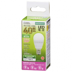 オーム電機 OHM オーム電機 LDA4N-G-E17 IS51 LED PS E17 4.1W N
