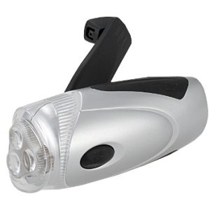 オーム電機 OHM オーム電機 ダイナモLEDライト 07-7973 LED-D02S