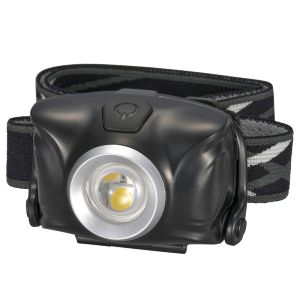オーム電機 OHM オーム電機 LC-SYW1-K LEDヘッドライト ブラック 07-8871