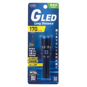 オーム電機 OHM オーム電機 LHA-P17A5 GLEDライト 単4電池式 170ルーメン