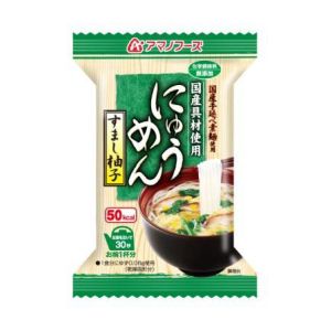 アマノフーズ アマノフーズ にゅうめん すまし柚子 13g フリーズドライ