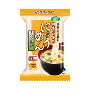 アマノフーズ アマノフーズ にゅうめん まろやか鶏だし 15g フリーズドライ