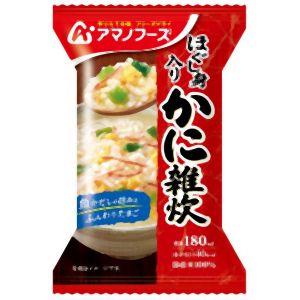 アマノフーズ アマノフーズ ほぐし身入り かに雑炊 20.5g
