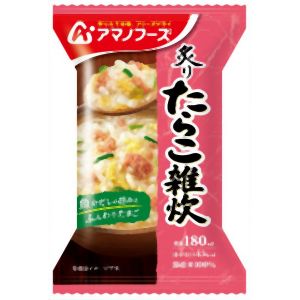 アマノフーズ アマノフーズ 炙り たらこ雑炊 21g