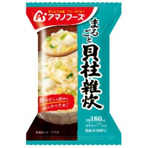 アマノフーズ アマノフーズ まるごと 貝柱雑炊 19.8g