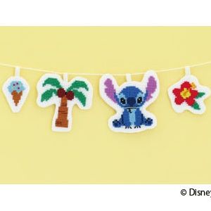 オリムパス オリムパス ディズニー クロス ステッチキット ガーランド スティッチ 9049