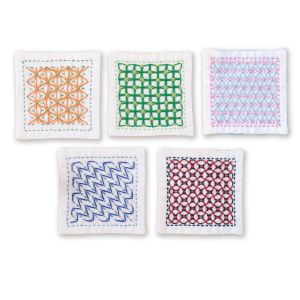 オリムパス オリムパス くぐり刺しの花ふきんキット 378