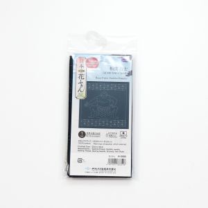 オリムパス オリムパス 刺し子 花ふきん布 パック H-2083 藍 相撲力士