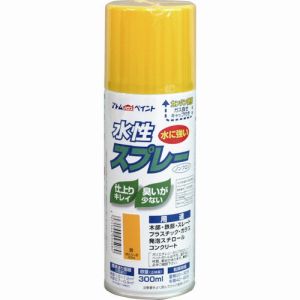 アトムペイント アトムペイント 00001-09508 水性スプレー 300ML 黄