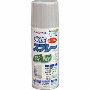 アトムペイント アトムペイント 00001-09522 水性スプレー 300ML うすねずみ
