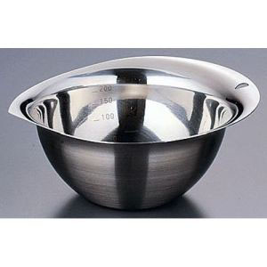 一菱金属 ICHIBISHI 一菱金属 18-8 メジャーカップ しずく 200cc