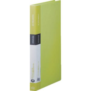 キングジム KINGJIM キングジム 136SPWYELLOWGREEN シンプリ-ズクリア-ファイル A4タテ型 黄緑 40ポケット