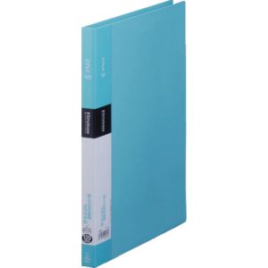 キングジム KINGJIM キングジム 578SPWATERBLUE シンプリ-ズZファイル 水色 A4タテ型 12mm 120枚 表紙ポケット付き