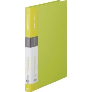 キングジム KINGJIM キングジム 138SPYELLOWGREEN シンプリ-ズクリア-F差替式15P黄緑