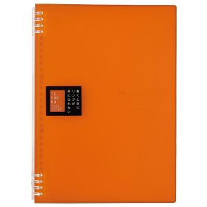 キングジム KING JIM キングジム 9856TTE リングノート テフレーヌ A4 オレンジ