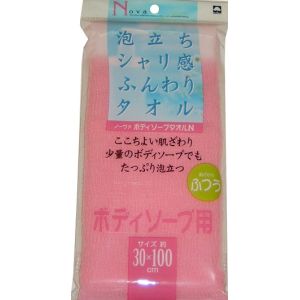 キクロン キクロン ボディタオル ふつう ノーヴァ ボディソープタオルN ピンク