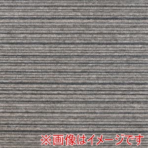 大島屋 大島屋 STCS-03 日本製タイルカーペット ストライプブラウン 50×50cm メーカー直送 代引不可 北海道沖縄離島不可