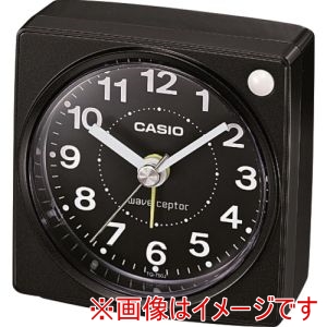 カシオ CASIO カシオ TQ-750J-1JF 電波置時計 ブラック