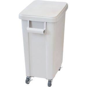 リス RISU リス GGYK001 厨房用キャスターペール 45L 排水栓付 グレー メーカー直送 代引不可 北海道 沖縄 離島不可