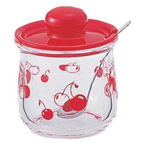 リス RISU リス ブルーム シュガーポット 赤 スプーン付