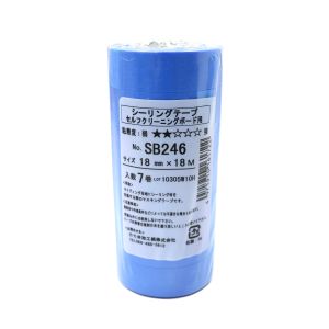 カモ井加工紙 KAMOI カモ井 OS-05 SB246 シーリングテープ 18ミリ 7P