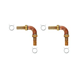 カクダイ KAKUDAI カクダイ 416-423 ペアホース用エルボ 10A