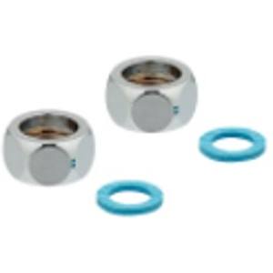 カクダイ KAKUDAI カクダイ 796-011 フレキパイプ用フクロナット//16用 ノンアスパッキン付 2個入1セット メーカー直送 代引不可 北海道沖縄離島不可