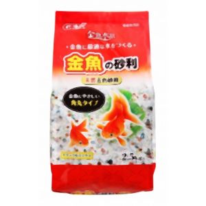ジェックス GEX ジェックス 金魚の砂利ナチュラルミックス 2.5kg