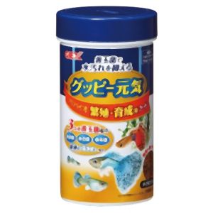 ジェックス GEX ジェックス グッピー元気 プロバイオ繁殖 育成用フード 52g