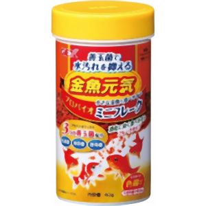 ジェックス GEX ジェックス 金魚元気 プロバイオミニフレーク 40g