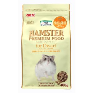 ジェックス GEX ジェックス ハムスタープレミアムフード ドワーフ専用 400g