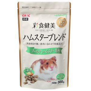 ジェックス GEX ジェックス 彩食健美 ハムスターブレンド ゴールデンハムスター専用 300g GEX