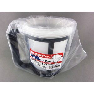 インダストリーコーワ インダストリーコーワ ＃12059 補修用塗料カップ 600cc 6入