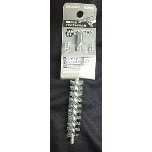 インダストリーコーワ インダストリーコーワ ＃20971 六角軸付き ネジリブラシ 砥粒入ナイロン 13mm