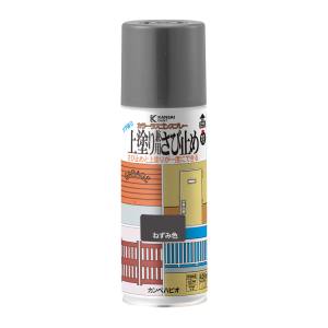 カンペハピオ KANSAI カンペハピオ 上塗り兼用さび止めスプレー ねずみ色 420ml