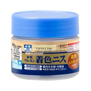 カンペハピオ KANSAI カンペハピオ 774-110-100 水性ウレタン着色ニス 100ML 3分つやとうめい