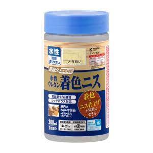 カンペハピオ KANSAI カンペハピオ 774-101-300 水性ウレタン着色ニス 300ML とうめい