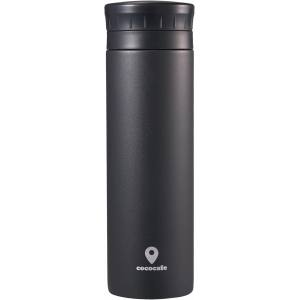 カクセー Kakusee カクセー ココカフェ 真空二重マグ 300ml パウダーコート チャコール  CC-30C